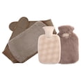 thumbnail image 2 of mtvxesu Health Products Imitation Rabbit Plush Long Waist Protection Water-filled Hot Water Bag Warm Belly Perfusion Water PVC Irrigation Water Warm Water Bag, 2 of 6