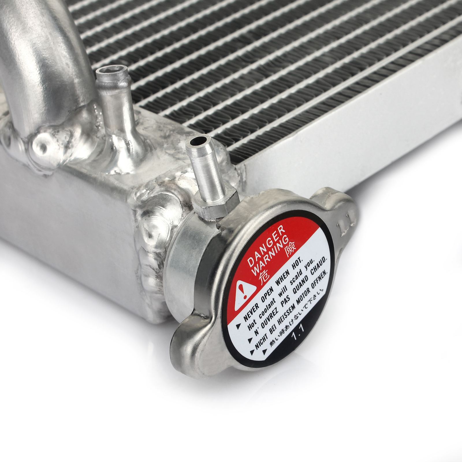 Aluminum Radiator For Honda CBR 929 RR Fireblade 2000-2001 – Replacement Cooler, Part TRS-R-598-BUK-0921