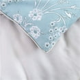 thumbnail image 5 of DBOZE 3pcs Comforter Set, Soft Cotton Blend Bedding Plant Flowers Printed Comforter with 2 Pillow Cases for All Seasons(King), 5 of 5