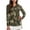 Camo Hunting Wood, variant on Yuyamidu Camo Hunting Golf Shirts for Women Collared Tennis Shirt Wood Long Sleeve Golf Top Outfits with 1/4 Zipper, Size M