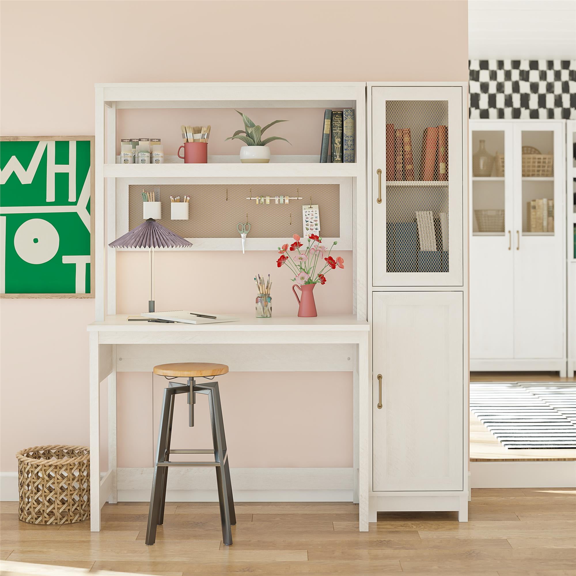 Mr. Kate Tess 2-Door Storage Cabinet with Modular Storage Options