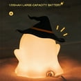 thumbnail image 5 of Halloween Ghost Night Light Silicone Touch Lamp USB Charging Bedroom Decor adult's Sleep Aid Light with Soft Glow for adult Room Decor, 5 of 5