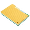thumbnail image 4 of Giaone 100 Sheets Tabbed Index Cards 4 Colors Lined Index Cards Revision Cards, 4 of 16