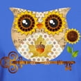 thumbnail image 3 of CafePress - Owls Autumn Song T Shirt - Men's Classic Graphic Cotton T-Shirt, 3 of 4