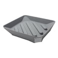 thumbnail image 2 of Bandeja de silicona para escurrir esponjas, resistente al calor, alfombrilla para secar platos, versátil Gris, 2 of 7