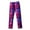 Purple, variant on Tfken Toddler Children Girls Trousers Trendy Elastic Waist Slim-Leg Casual Daily Wear Blue Pants Size 2-3 Years
