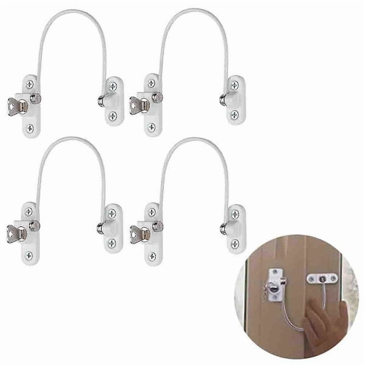 pcs Window Limiter Lock Window Limiter Baby Window Lock Window Lock Door Lock COLOR: White