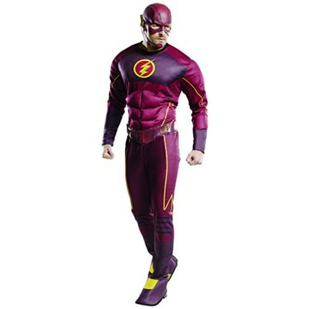 Men's Flash Deluxe Costume, Multi, Standard []