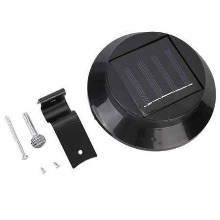 

Outside Solar Landscape Fence Yard 3LED Lamp Waterproof Garden Lawn Night Light