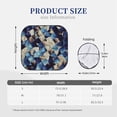 thumbnail image 7 of Lsque Abstract Blue Squares 2 PCS Windshield Sun Shade | CarFoldable Window Covers | Car Accessories Reflect UV for Universal Cars SUV Truck | Medium, 7 of 7