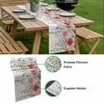 thumbnail image 5 of Pink Spring Floral Table Runner - 70 Inch Long, Kitchen Dining Table Runner Dresser Scarves, Weeping Romantic Flowers Pastoral Farmhouse Decor for Coffee Tables Wedding Party Banquet, 5 of 8