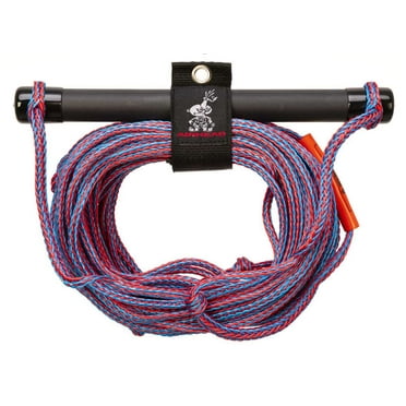 Airhead Water Ski Tow Rope with Tractor-Grip, Blue/Red, 75 Ft.