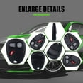 thumbnail image 6 of SCITOO Key Fob Keyless Entry Remote 1pc 3 Buttons 15042968 fit for Chevrolet S10 for Chevy Silverado 1500 Tahoe for Cadillac Escalade for GMC Sierra 1500 Sonoma Yukon 01-02, 6 of 7