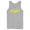Athletic Heather, variant on Men's Batman Winged Hero Symbol Tank Top Charcoal X Large