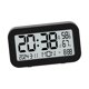 thumbnail image 1 of Reloj despertador electrónico de escritorio con función luminosa y pantalla LCD, reloj digital. Negro, 1 of 9