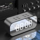 thumbnail image 4 of Gwong Electrónica Pantalla de espejo portátil LED Reloj despertador Bluetooth-Compatible con altavoz Reproductor de MP3 inalámbrico, 4 of 7