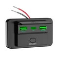 thumbnail image 4 of 12V/24V Heavy Duty 3 Port USB Vehicle Charging Adapter, Fast Charging for Car Motorhomes Truck Efficient Power Supply, 4 of 8