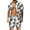 White, variant on Vedolay Mens' Short Set Men Set Beach Outfit Button Down Shirt and Short,Khaki XXL