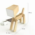 thumbnail image 4 of Dog Lamp - Super Cute Fun Desk Lamp for Kids Room Bedside Nightstand, Dimmable Touch Control Wood LED Bedroom Lamp, Unique Gift for Boys Girls Dorm Farmhouse Decor, 4 of 8