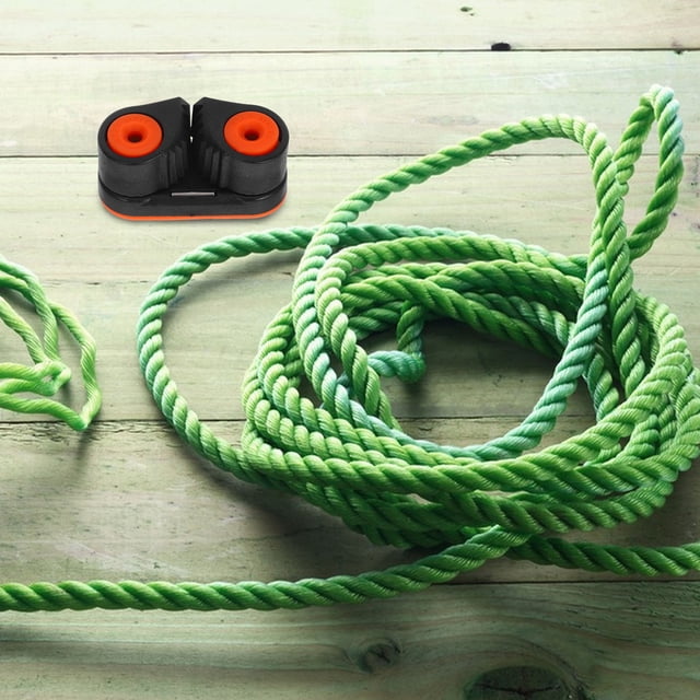 HIAKDOFT Marine Rope Holder Nylon Cam Cleat for Kayak Sailboat Small Cable Clamp Outdoor Use