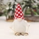 thumbnail image 5 of Sombrero a rayas de Navidad, colgante de gnomo, 4 unidades/juego, decoración para dormitorio y sala de estar, 5 of 5
