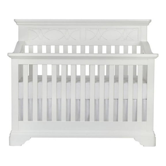 Suite Bebe Haven Hill 4-in-1 Convertible Crib White Lace