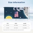 thumbnail image 4 of KLL Astronaut With USA Flag Microfiber Beach Towel Fast Drying,Extra Large 27.5"x55" Sand Free Beach Towel Super Lightweight Towels, 4 of 5