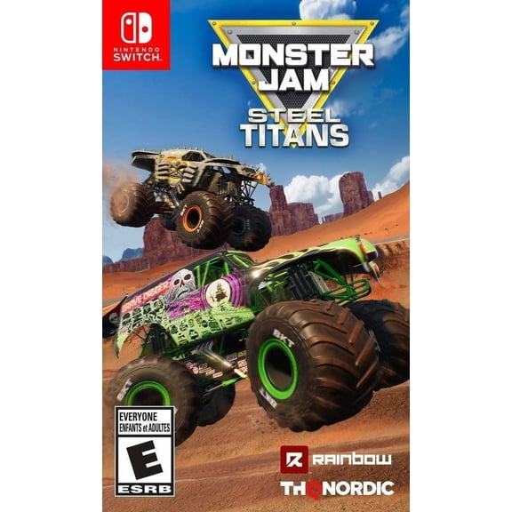 Open Box Monster Jam Steel Titans - Nintendo Switch