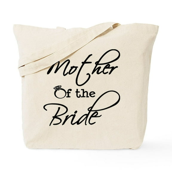 CafePress - Mother Of The Bride Tote Bag - Unisex Canvas Tote Bag, Beige, 1-Piece