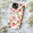 thumbnail image 5 of Cute Strawberry & Cat Phone Case, Kawaii Pink iPhone Cover with Sweet Dessert & Kitty Design, Protective Case for iPhone 16 15 14 13 12 11 Pro Max Mini, 5 of 6