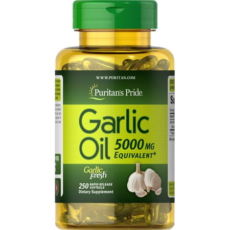 Garlic Oil, 5000 Mg, 250 Count by Puritan's Pride