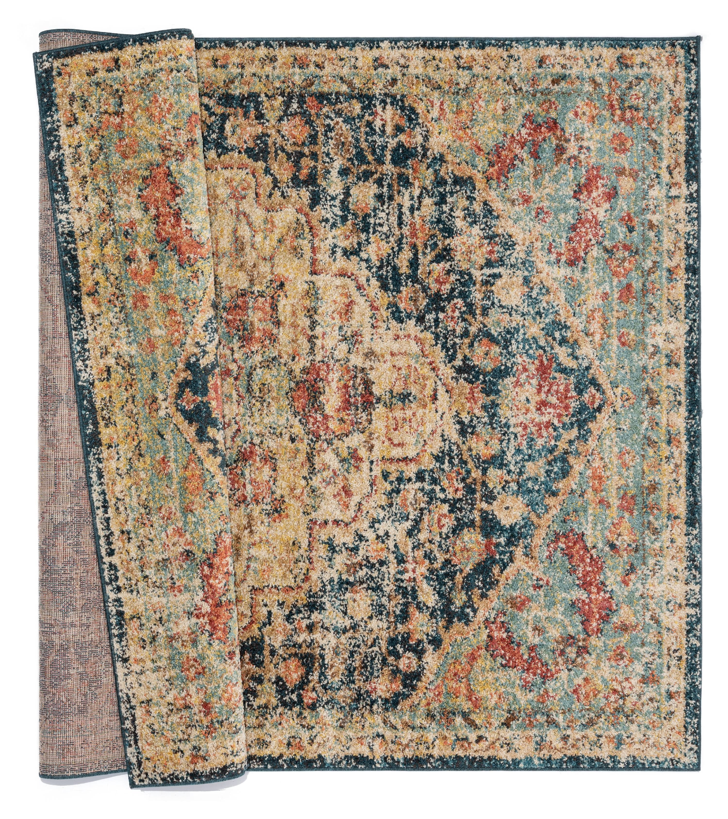 United Weavers Storybrooke Maple Oriental Multi Woven Olefin/Frieze Area Rug or Runner