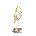 thumbnail image 1 of Estatua abstracta, obra de arte, figurita, novedad, decoración de escritorio, escultura, decoración del hogar Pequeño Claro, 1 of 9