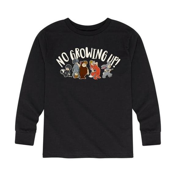 Disney - Peter Pan - No Growing Up - Tricksters - Toddler And Youth Long Sleeve Graphic T-Shirt
