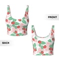 thumbnail image 4 of Yiaed Strawberry Print Ladies Waistcoat Women Sports Vest Vest Sports Women Sports Top Yoga Vest for women-XX-Large, 4 of 8