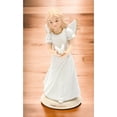 thumbnail image 2 of Ceramic Confirmation Angel Figurine 5.6in Baptism, 2 of 3