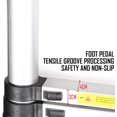 thumbnail image 5 of 12.5FT Telescoping Ladder Aluminum Telescopic Extension Multi Purpose Steps Non-Slip 330 lbs Capacity for Indoor Outdoor Work, 5 of 9