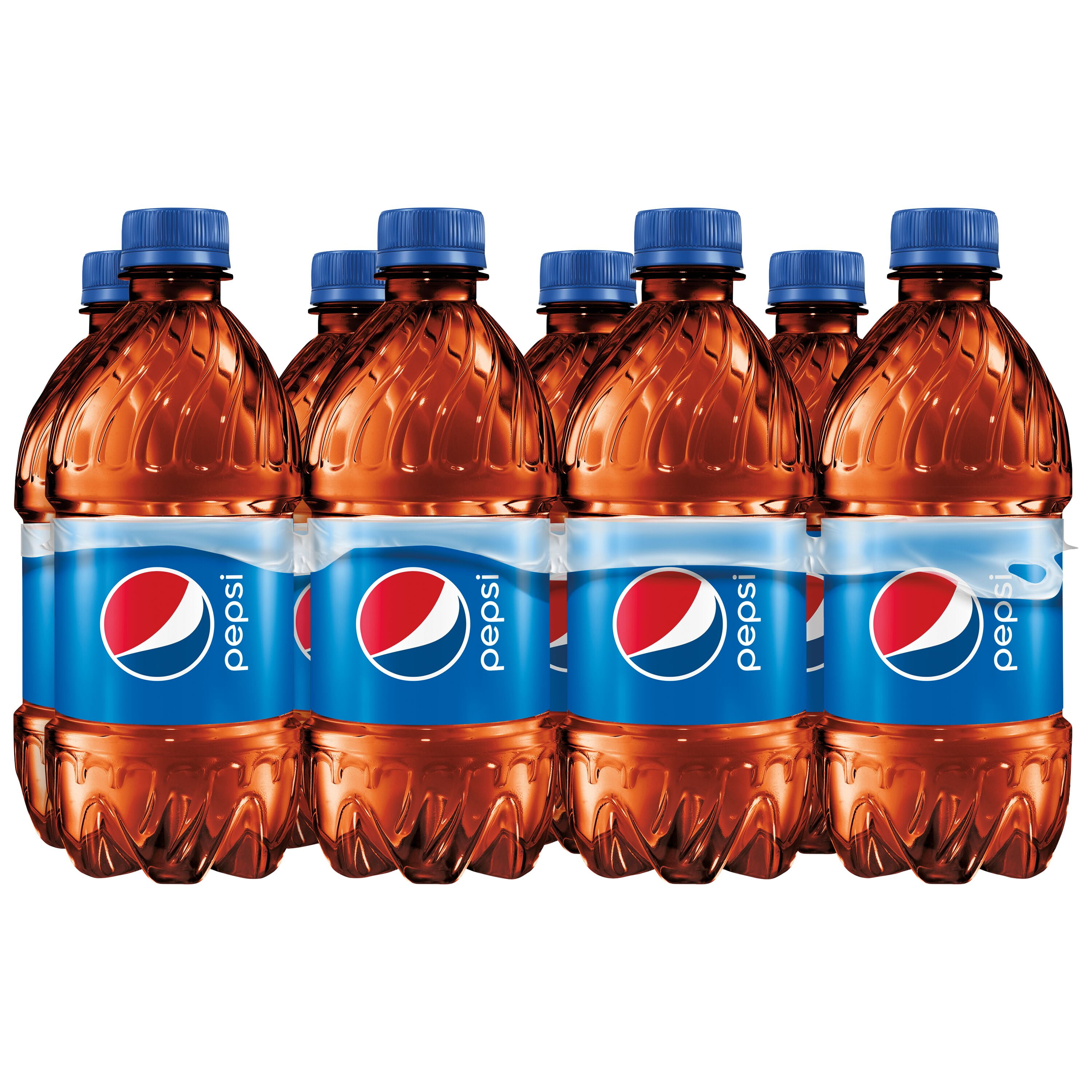 Pepsi Cola Soda Pop, 12 fl oz, 8 Pack Bottles