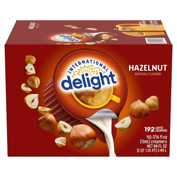 International Delight Hazelnut Coffee Creamer Singles (192 Ct.)