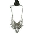 thumbnail image 3 of Mi Amore Wings Adjustable Statement-Necklace Silver-Tone, 3 of 4