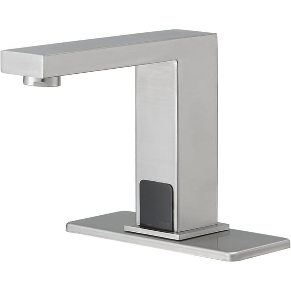 STF-066NB Brushed Nickel Rectangular Deck Mount Faucet