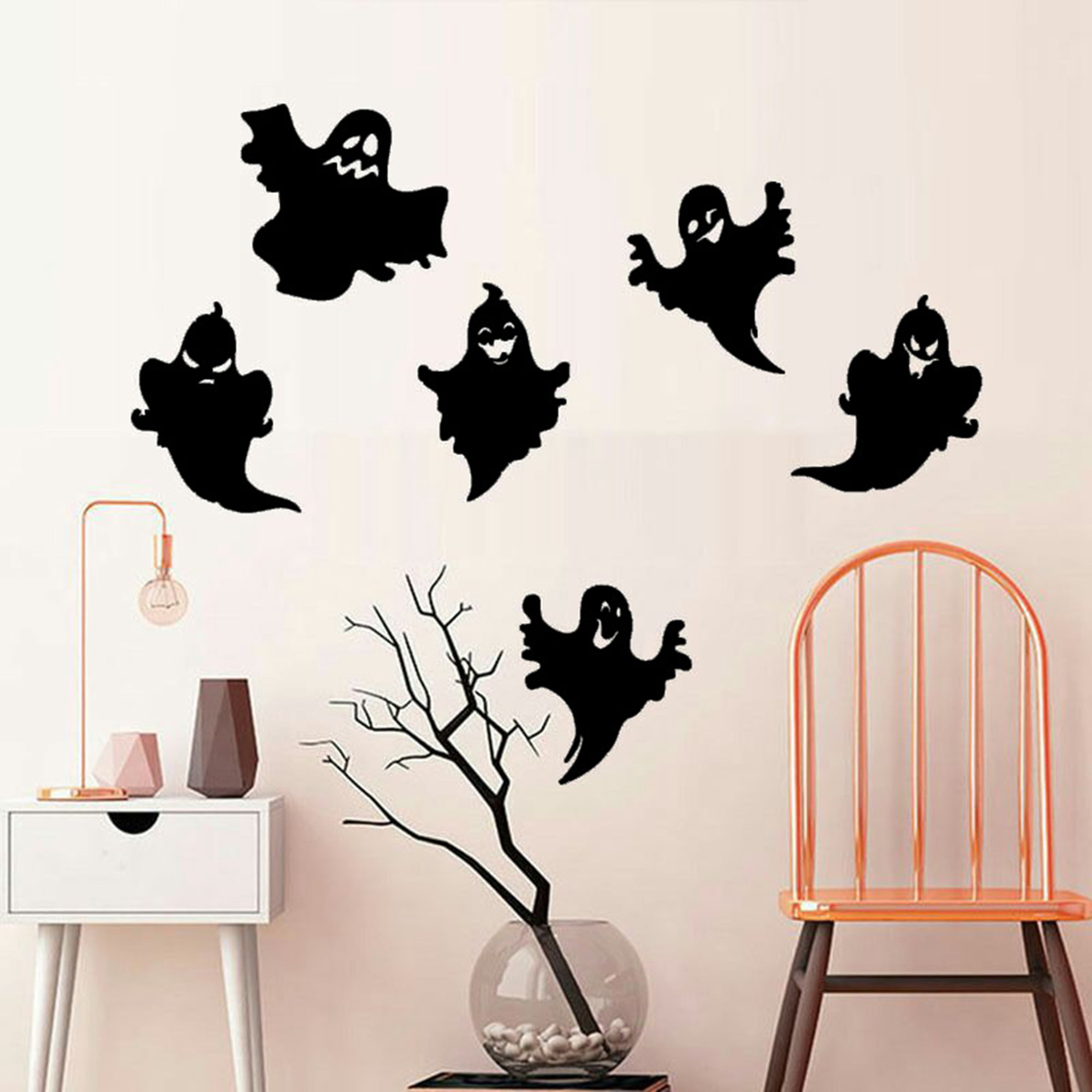  Halloween Ghoul Wall Decal - Creepy Human Monster