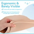thumbnail image 4 of Abdominal Board - One Size Fits Most, Beige - Enhanced Support for Tummy Tuck Compression Garment - Post-Surgery Abdominal Compression Support - Low-Profile Ab Board for Flat Tummy, 4 of 5