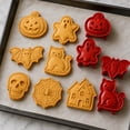 thumbnail image 5 of Halloween Mini Hand Pie Molds Set, Fall Themed Baking Supplies 8 Shapes Food Grade Dough Press Cutter, Halloween Baking Supplies , Reusable Pocket Pie Maker for Family Party Baking, 5 of 7