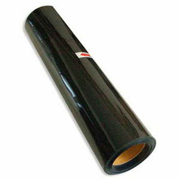 TECHTONGDA 1 Yard 20inch PU Vinyl for T-Shirts Heat Press Transfer HTV Cutting Plotter Craft Black