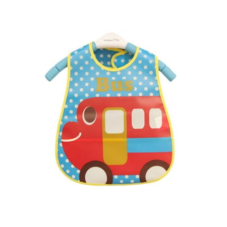 

5pcs Cartoon Baby Bibs EVA Waterproof Newborn Translucent Bibs Feeding Baby Cloths Saliva Towel Print Apron