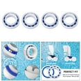 thumbnail image 4 of Rodamiento de rodillos de plástico C60 C-60 de 4 piezas para de limpieza de piscina 180/280 pieza de repuesto para limpiador de shamjiam Rodamiento de rodillos, 4 of 7