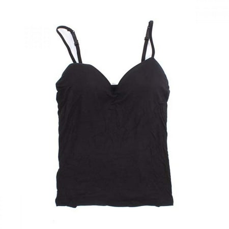 

Wuffmeow V-Neck Camisole Straps Push Up Bra Vest Tank Outdoor Sexy Women Padded Sports Bra Tops