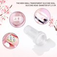thumbnail image 2 of Estampador de estampado de uñas, estampador de gelatina de silicona transparente, para herramientas de manicura, kit de manicura francesa, diseño de uñas con raspador (1PCS), 2 of 4