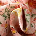 thumbnail image 6 of Baby Girl Clothes 1-4 Years Princess Big Bowknot Floral Print Cute Sleeveless Tank Dress Toddler Summer Outfit (100, Pink), 6 of 7
